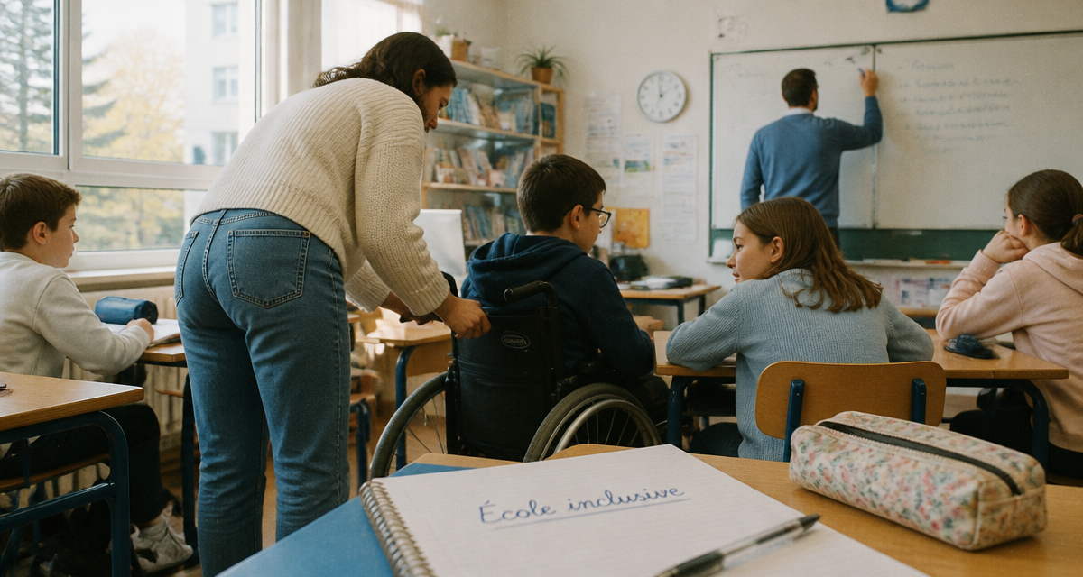 devenir aesh accompagnement élève handicapé