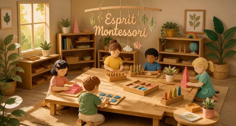 montessori and salle de classe enfants