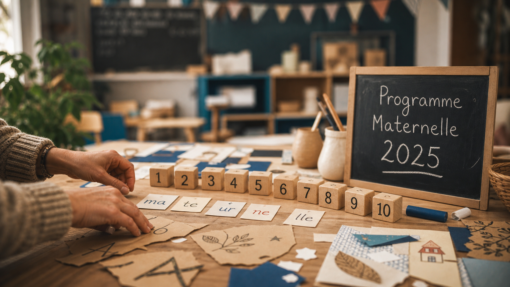 Nouveau programme maternelle 2025 : langage et mathématiques, activités maternelle