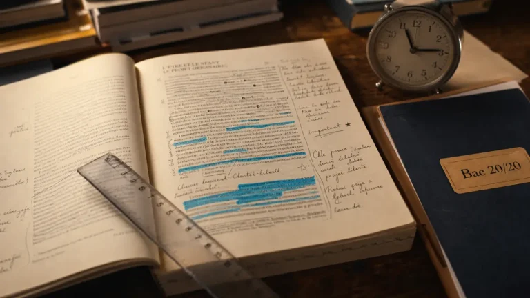 20 20 bac : copie de philo, note parfaite