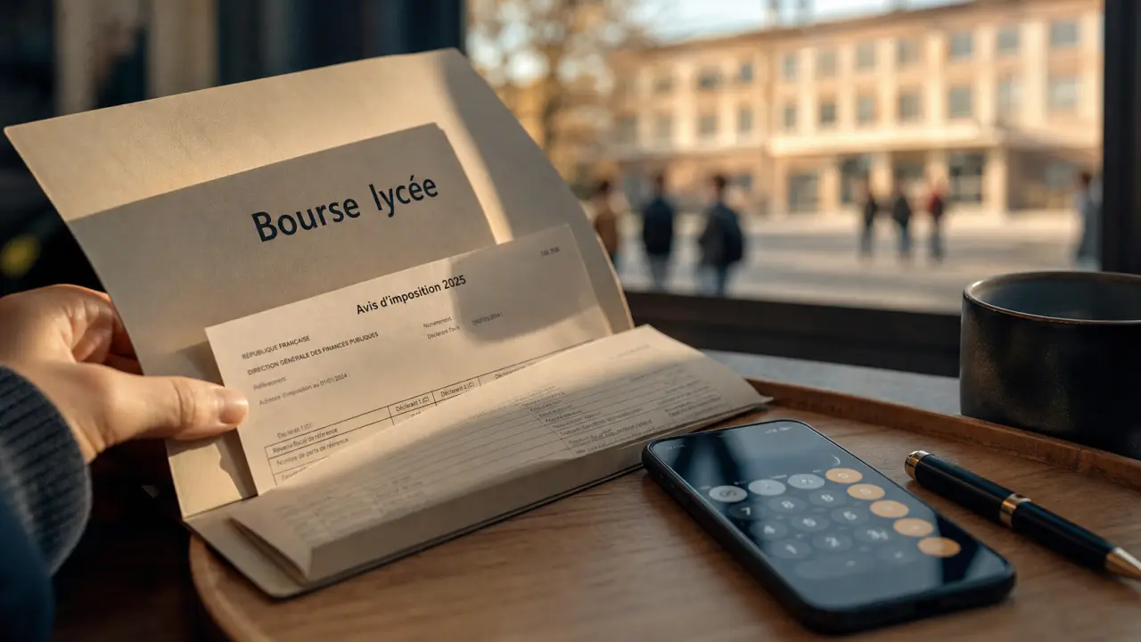 Barème bourse lycée 2025 : dossier et calcul
