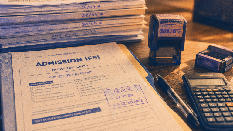 Concour infirmier 2025 : dossier Admission IFSI