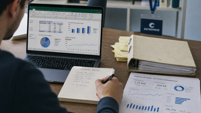 alternance controle de gestion à Paris : alternant saisit Excel et tableau de bord