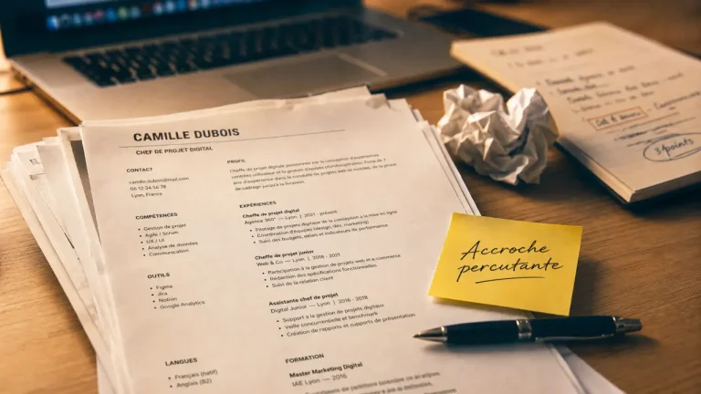 Phrase accroche CV : capter l’attention en 40 secondes