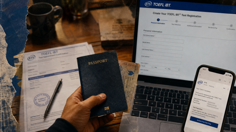 TOEFL inscription : compte ETS et inscription Home Edition