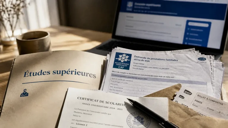 Aide pour les études supérieures CAF : dossier Bac+3 avant le 30 novembre