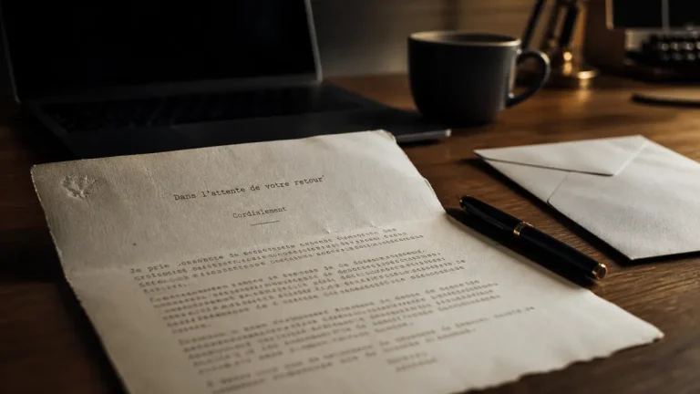 Dans l attente de votre réponse cordialement sur lettre au bureau