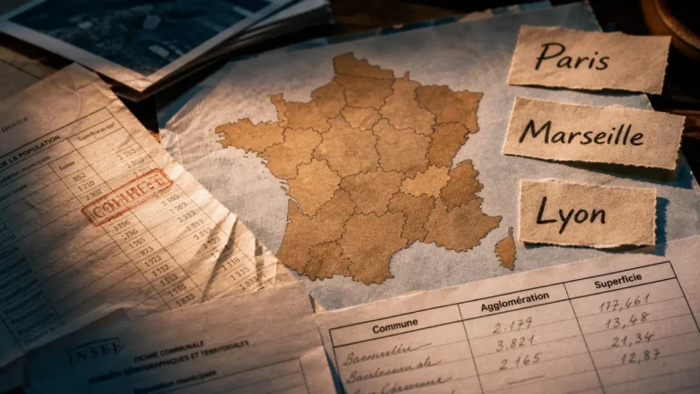 Plus grandes villes de france : population ou superficie