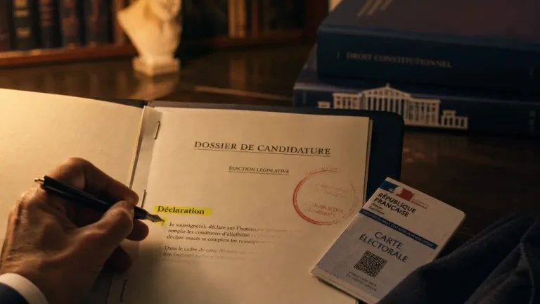 Quelles études pour devenir député : dossier de candidature
