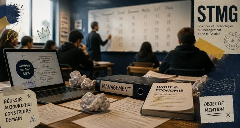 Bac STMG : spécialités et débouchés en contrôle continu et management