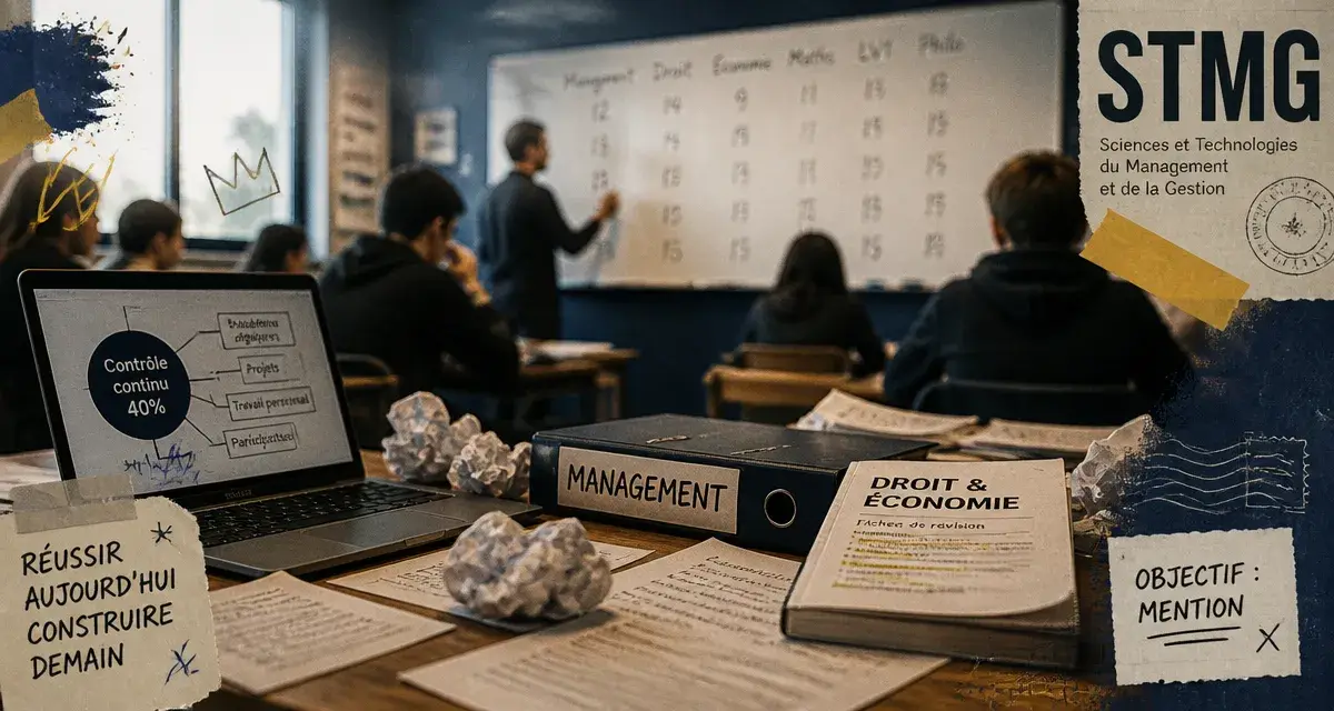 Bac STMG : spécialités et débouchés en contrôle continu et management
