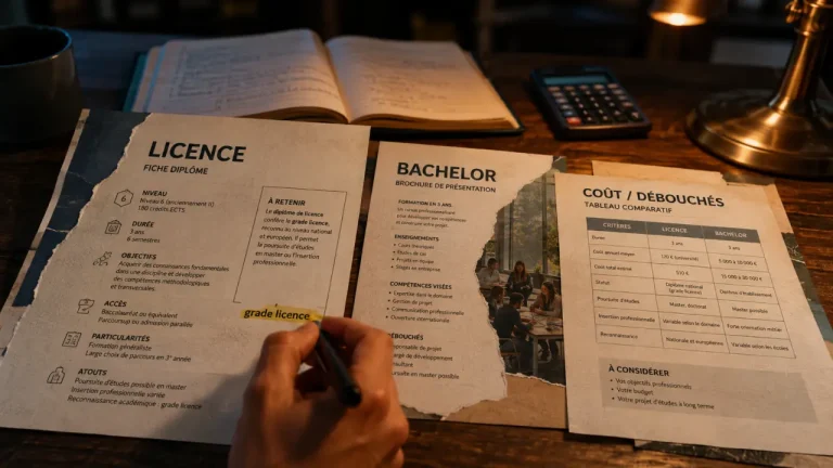 Bachelor ou licence : statut du diplôme universitaire