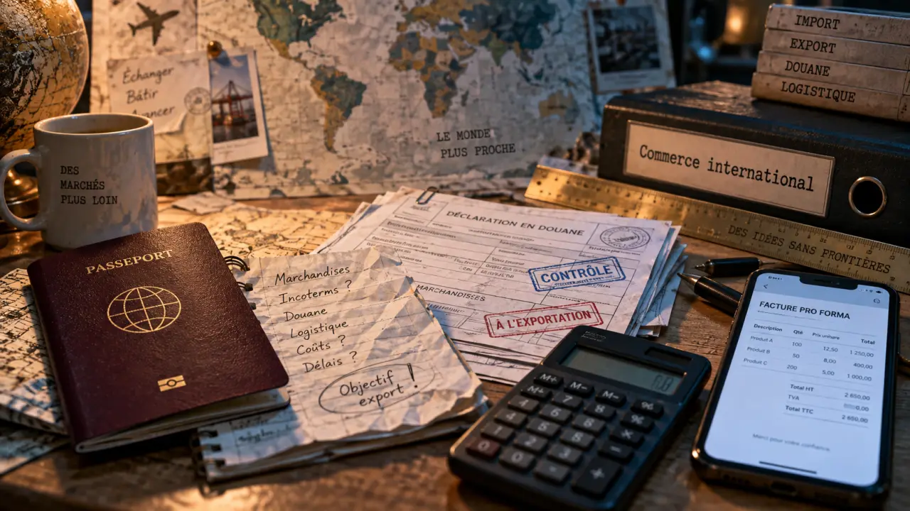 Commerce international études : passeport, documents et diplôme