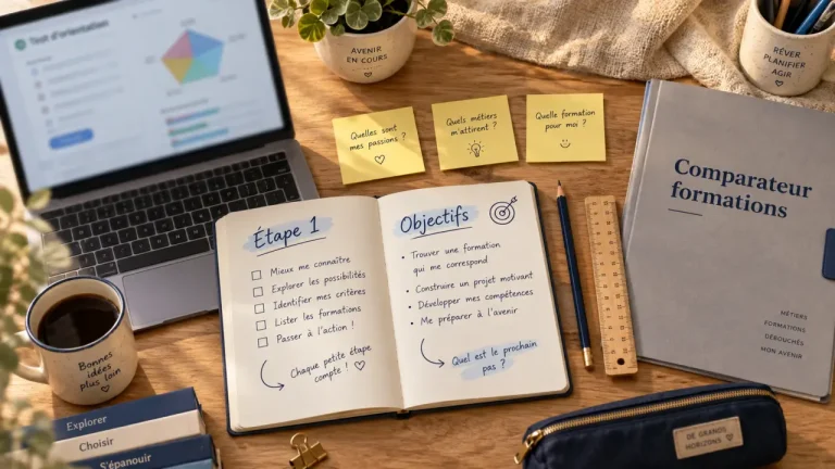 Quelle formation faire ? Méthode 5 étapes pour choisir sa formation d’orientation