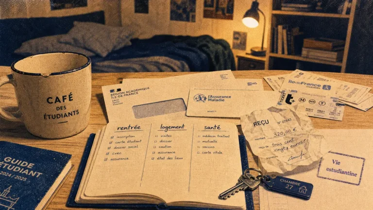 Vie estudiantine : logement, bourses, santé et démarches de rentrée